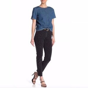Joe's Jeans The Milla Leopard Print Skinny Jeans